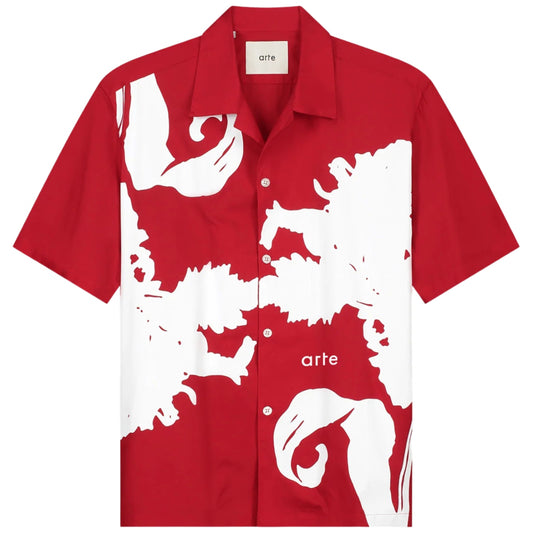 Camicia Arte Big Flower Shirt