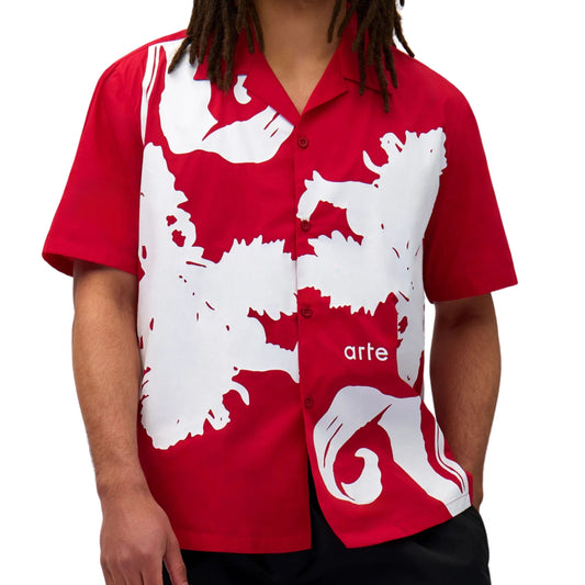 Camicia Arte Big Flower Shirt
