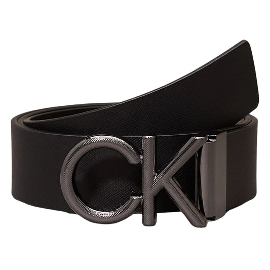 Cintura Calvin Klein Adjustable CK Metal Saffiano