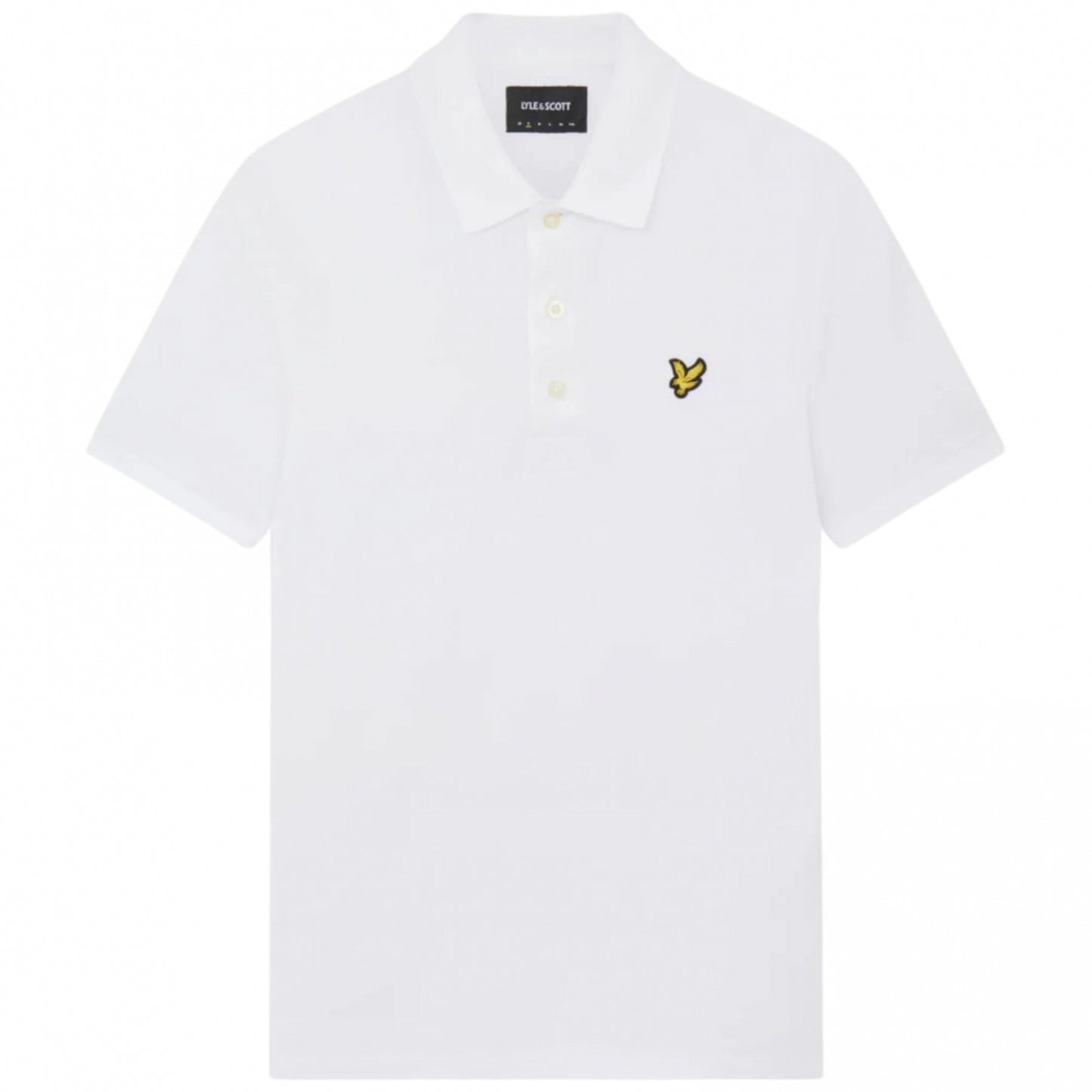 Polo Lyle e Scott Plain Polo Shirt BIANCO