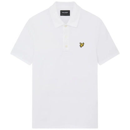Polo Lyle e Scott Plain Polo Shirt BIANCO