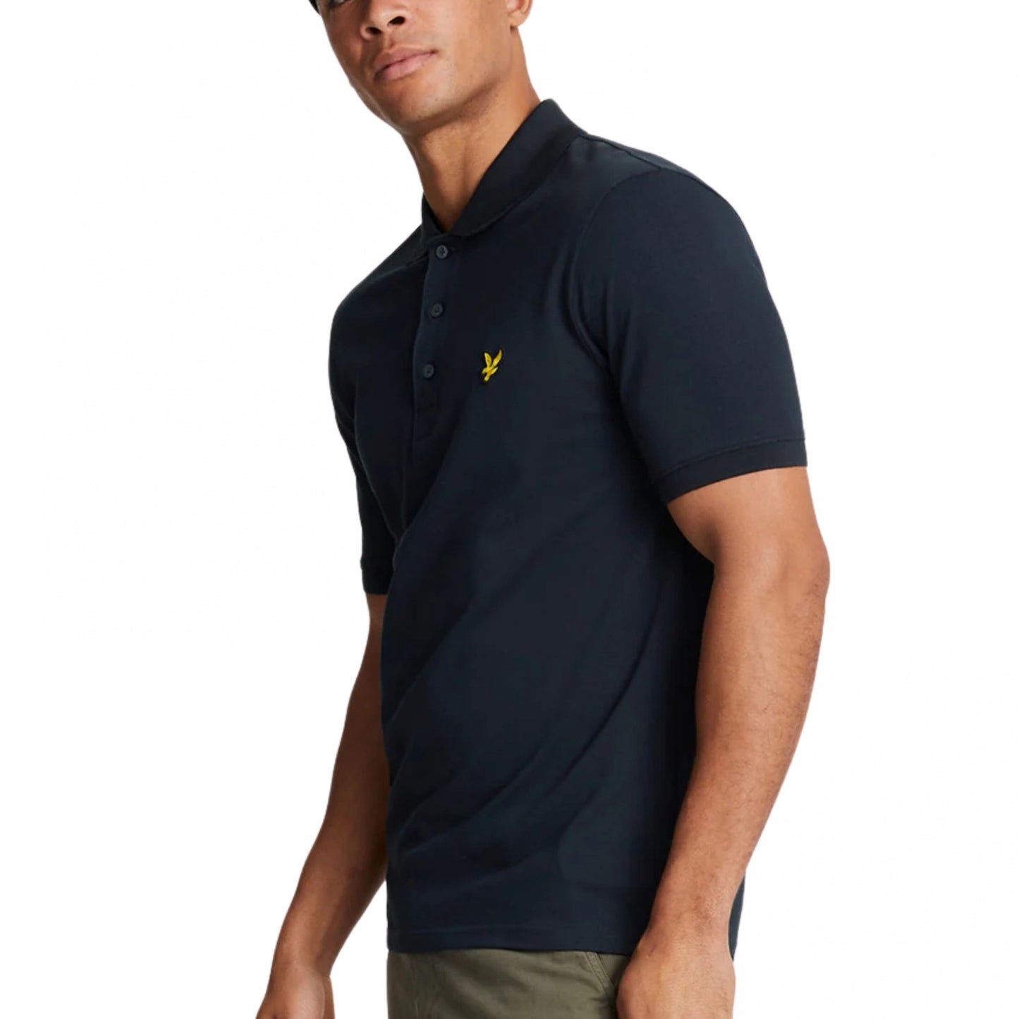 Polo Lyle e Scott Plain Polo Shirt BLU NAVY