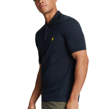 Polo Lyle e Scott Plain Polo Shirt BLU NAVY