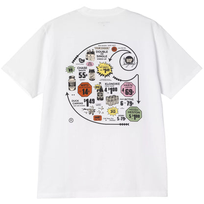 Maglietta Carhartt WIP SS Catalogue C Logo Tee