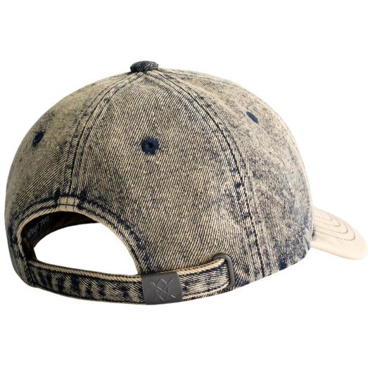 Cappello Daily Paper Dias Arch Stack Denim Cap