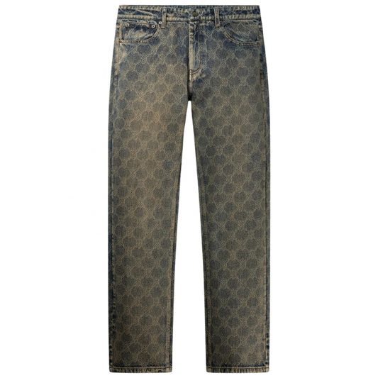 Pantalone Daily Paper Shield Laser Washed Jeans