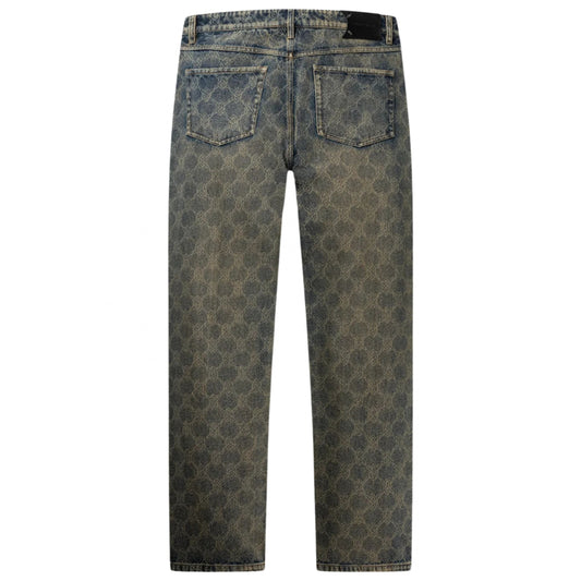 Pantalone Daily Paper Shield Laser Washed Jeans