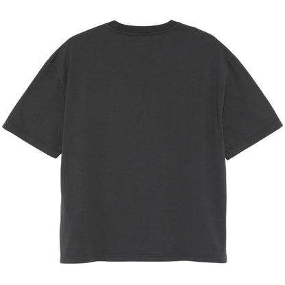 Maglietta Amish Tee Crop Jersey Logo Gothic