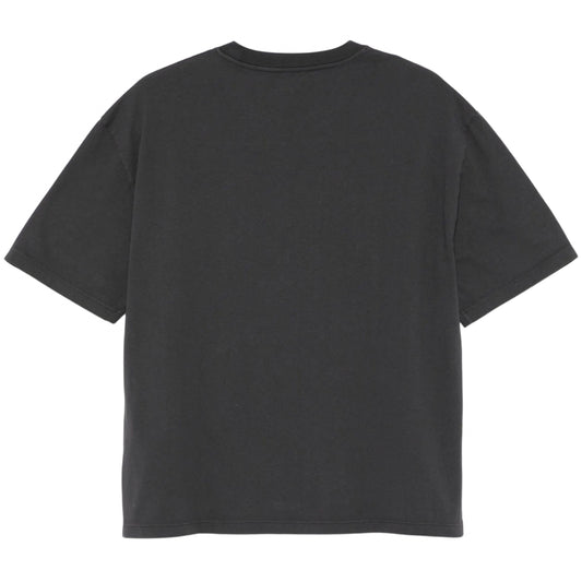 Maglietta Amish Tee Crop Jersey Logo Gothic