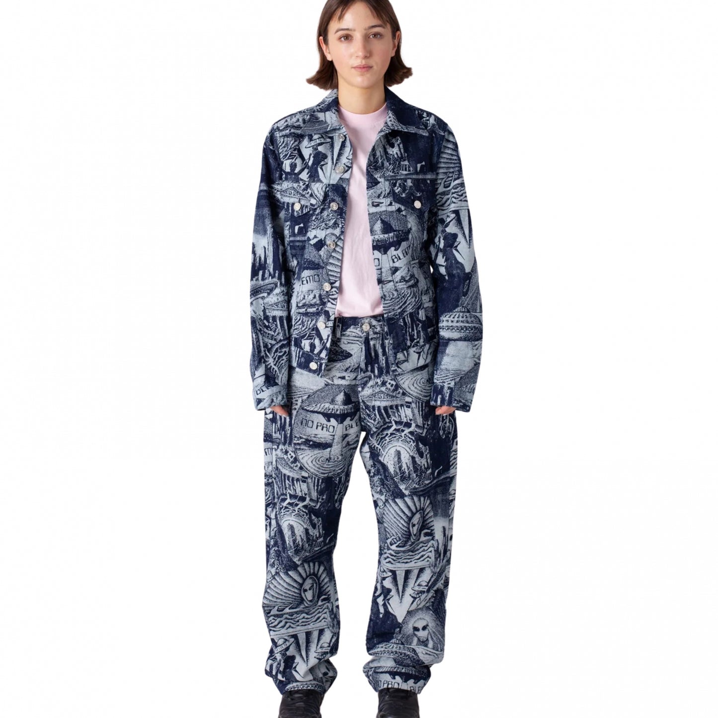 Jeans No Problemo Apocalypse Jacquard Bagi Jeans