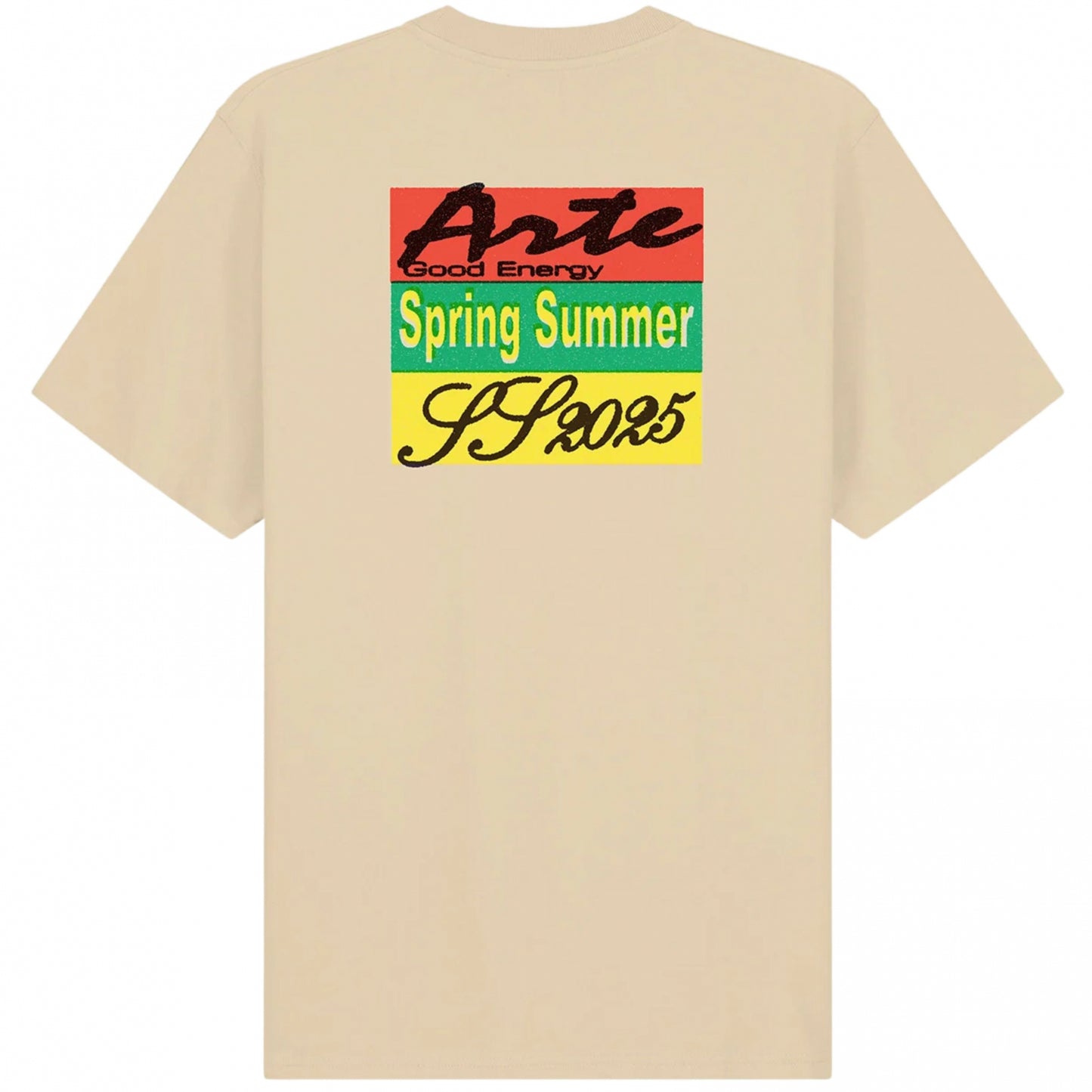 Maglietta Arte Multicolor Print Tee