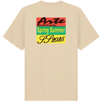 Maglietta Arte Multicolor Print Tee