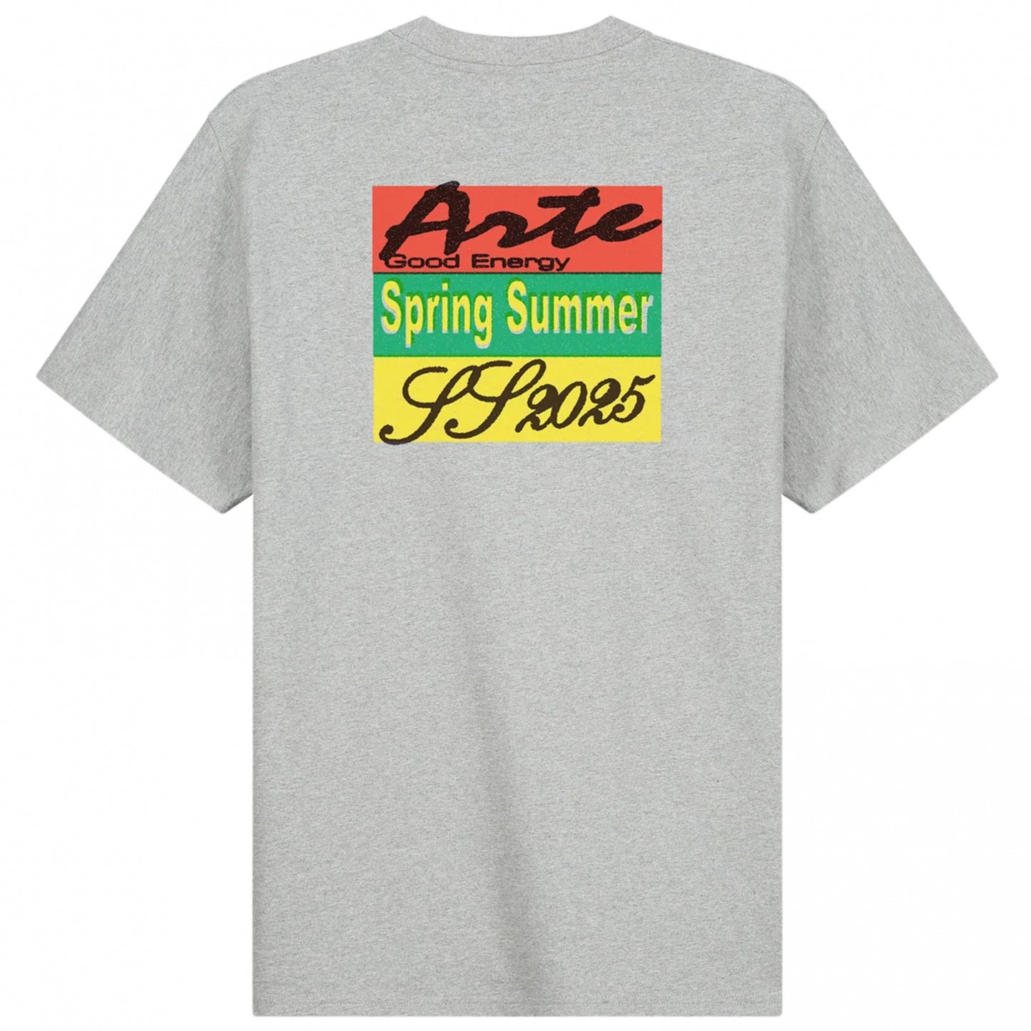 Maglietta Arte Multicolor Print Tee