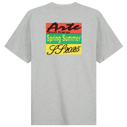 Maglietta Arte Multicolor Print Tee