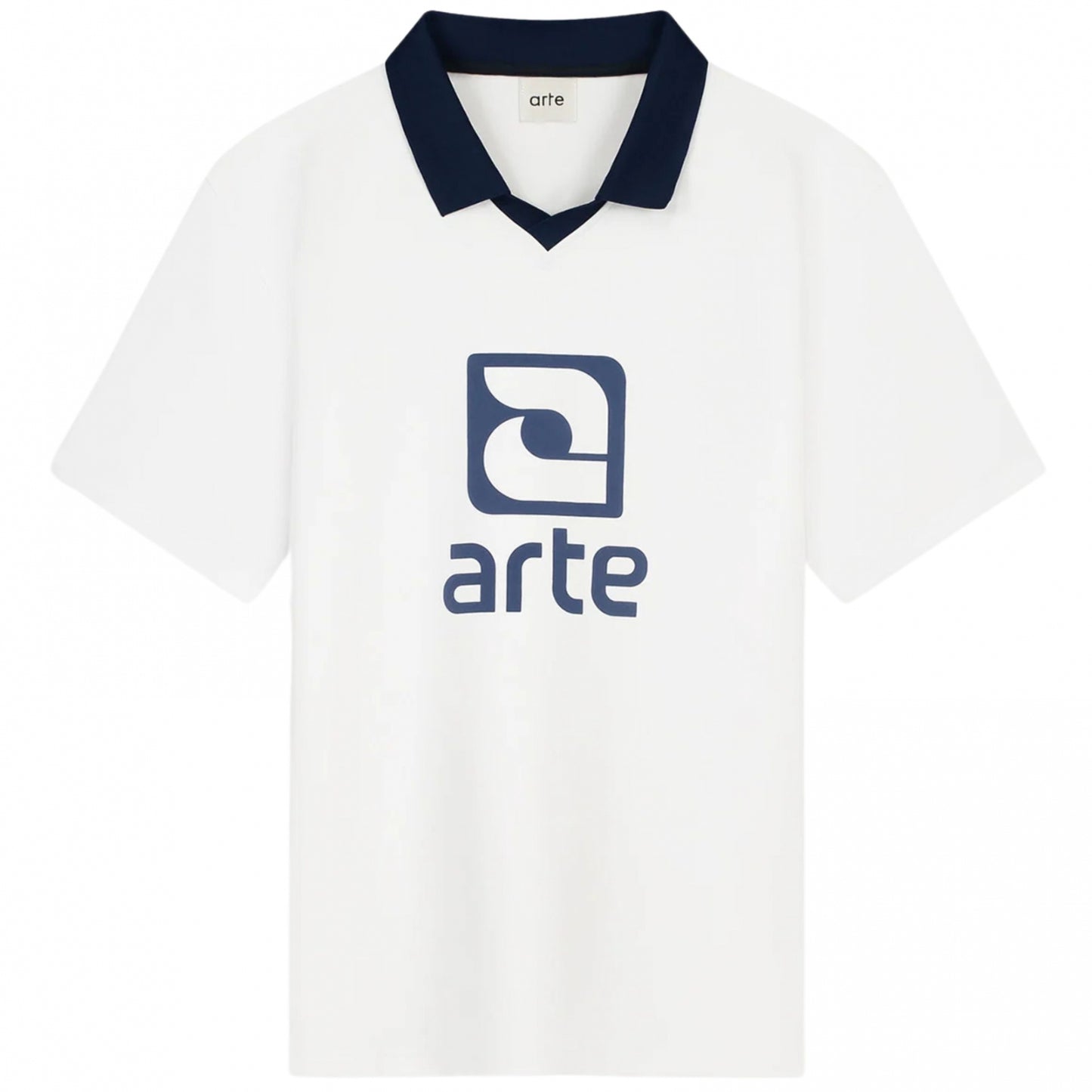 Maglietta Arte Logo Collar Tee