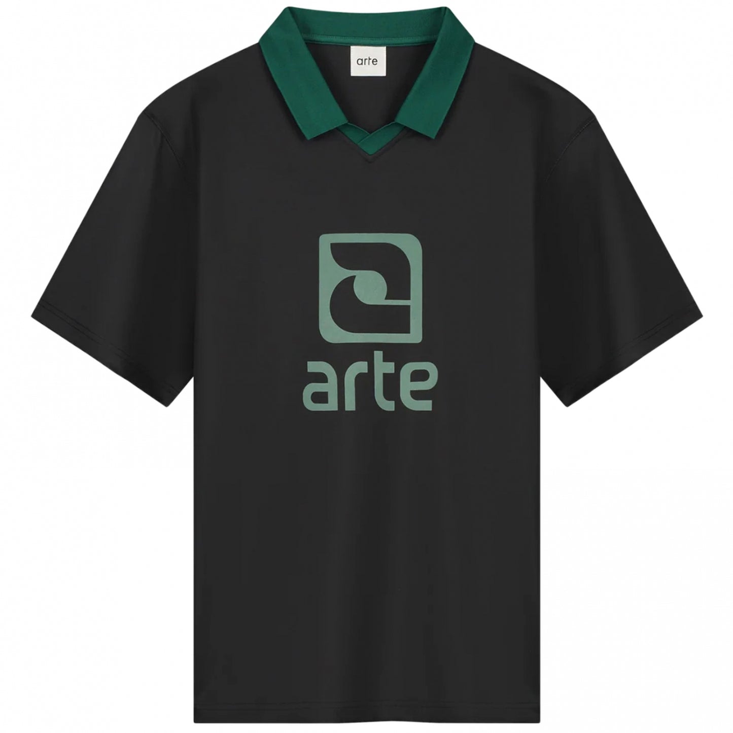 Maglietta Arte Logo Collar Tee