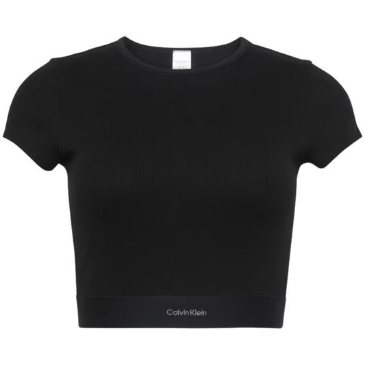 Top Donna Calvin Klein Rib Crop Tee