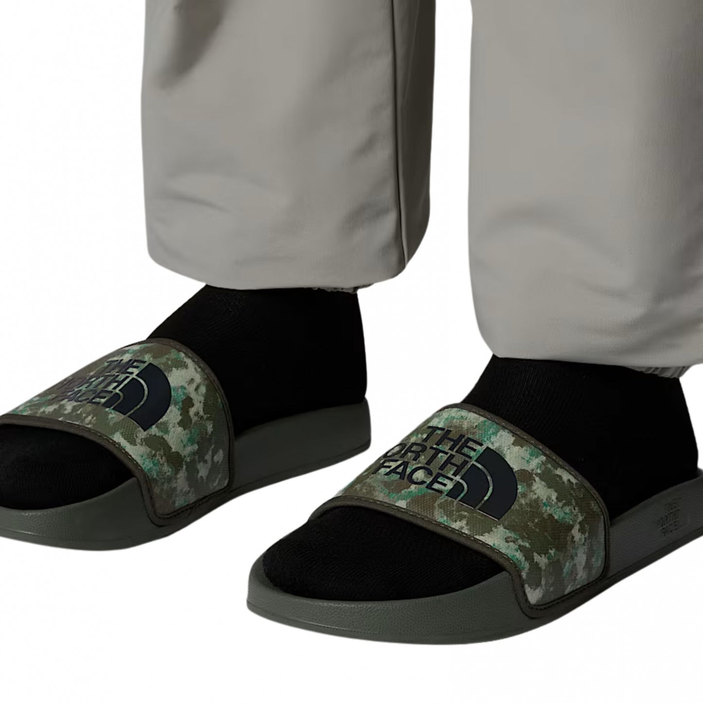 Ciabatte TNF Basecamp Slide III CAMOUFLAGE