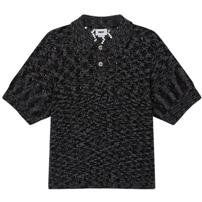 Polo Obey Andre Polo Sweater NERO