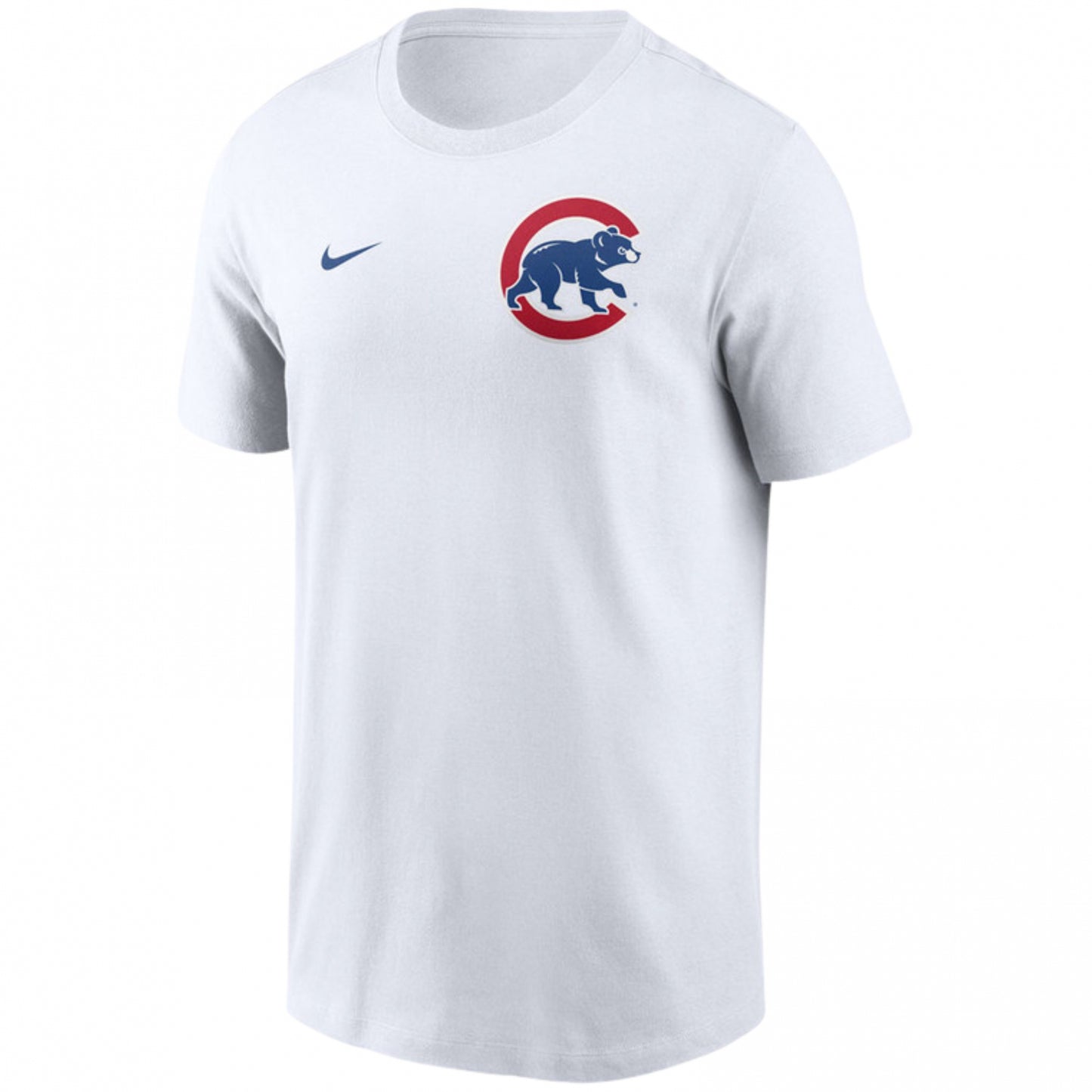 Maglietta Nike USA MLB 2 Hit Cotton Tee CHICUB BIANCO