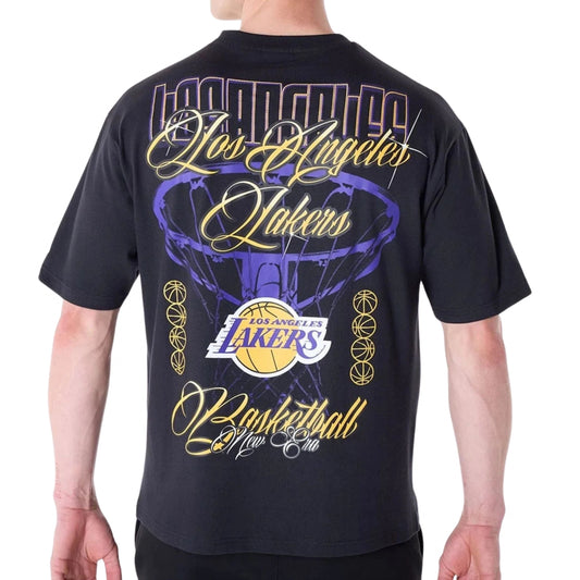 Maglietta New Era NBA Font Graphic Tee LOSLAK UNICO