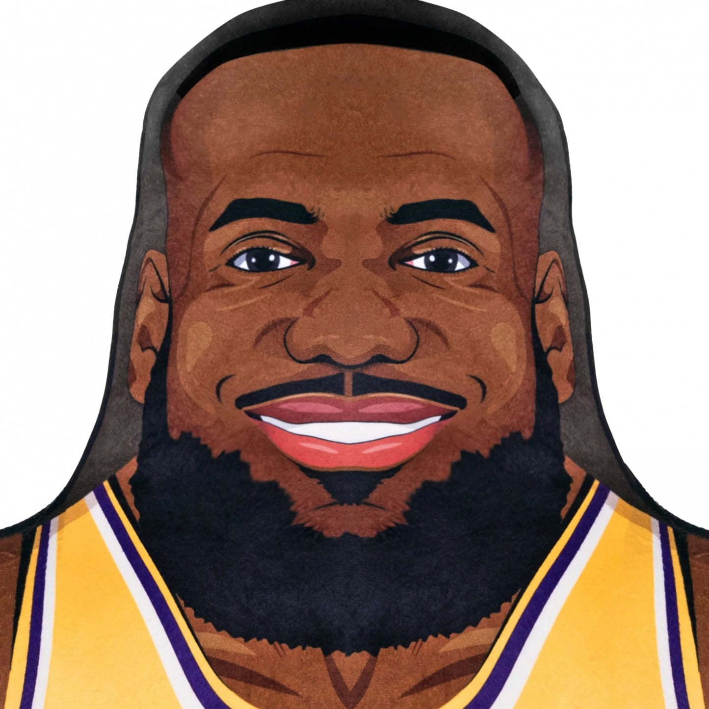 Los Angeles Lakers Lebron James 24" Bleacher Buddy UNICO