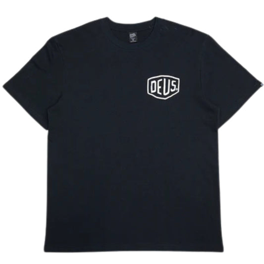 Maglietta Deus Frontage SS Tee NERO