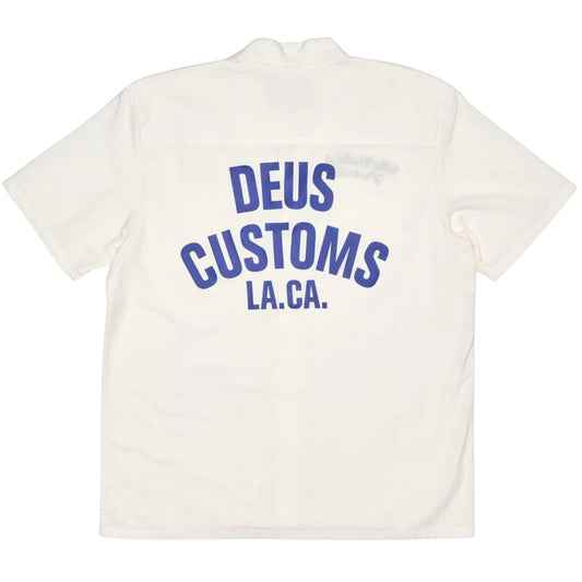 Camicia Deus Forecourt Shirt BIANCO