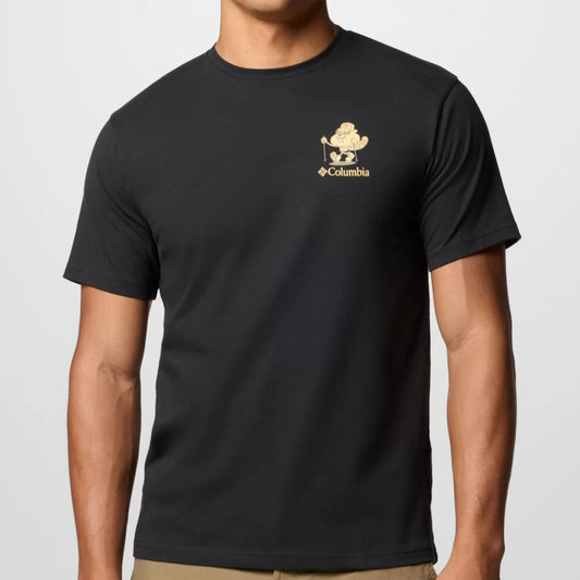 Maglietta Columbia Hageman Graphic Tee NERO