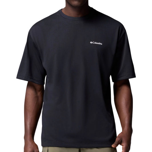 Maglietta Columbia Cedar Trail Back Graphic Tee NERO