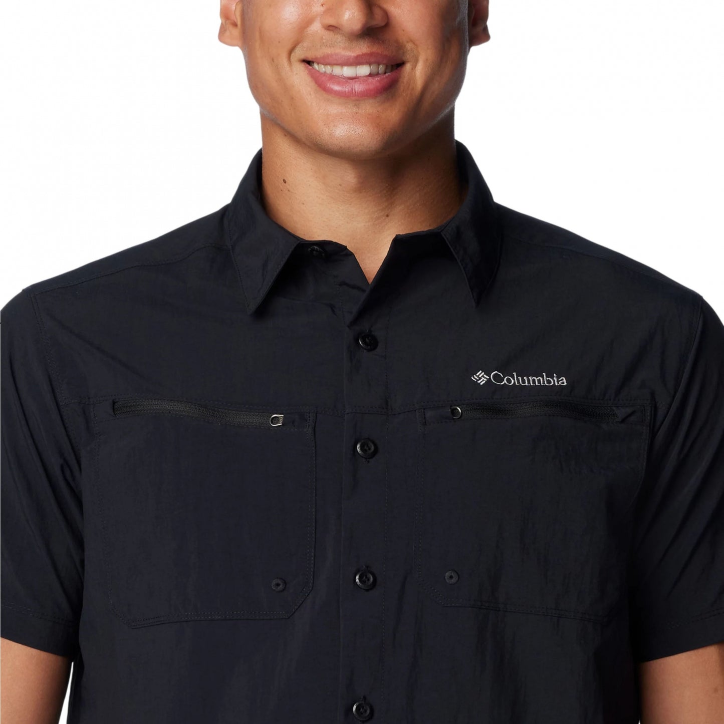 Camicia Columbia Mountaindale SS Shirt NERO