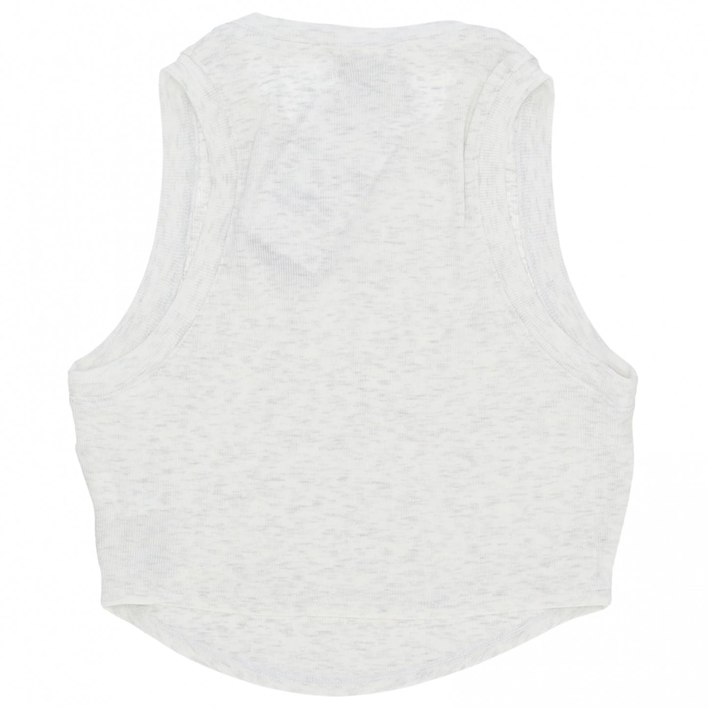 Top Nike Sportswear Essential Rib Crop Top GRIGIO