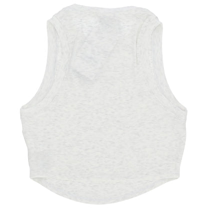 Top Nike Sportswear Essential Rib Crop Top GRIGIO
