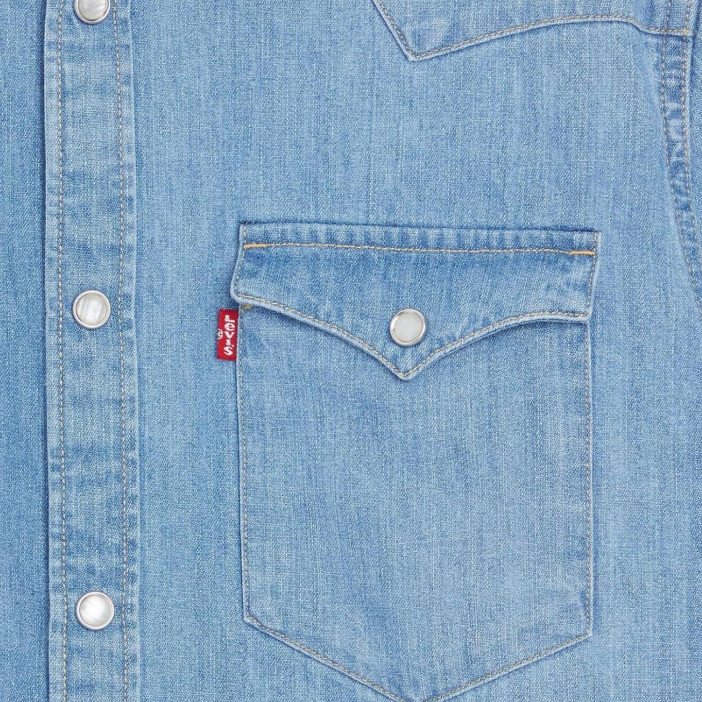 Camicia Levi's Barstow Western Standard AZZURRO