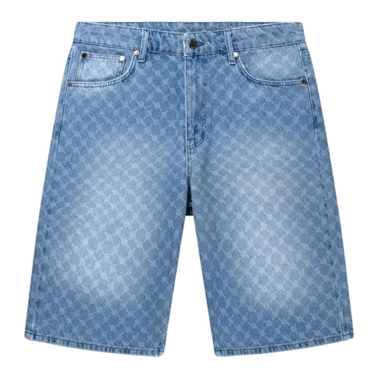 Pantaloncino Daily Paper Monogram Denim Shorts