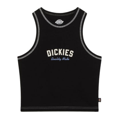 Top Donna Dickies Racer Top NERO