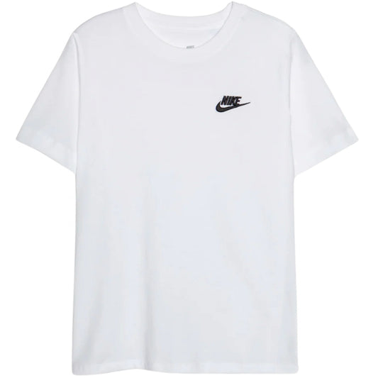 Maglietta Nike Sportswear Club Tee Basic WHITE