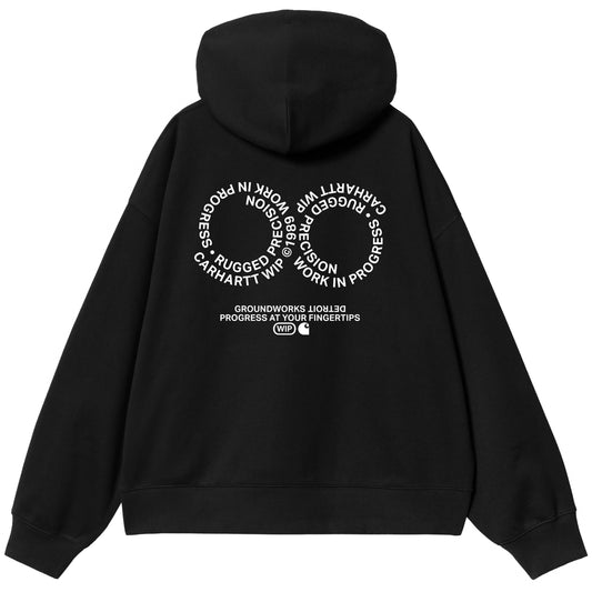 Felpa Carhartt WIP Hooded Rotation Sweat