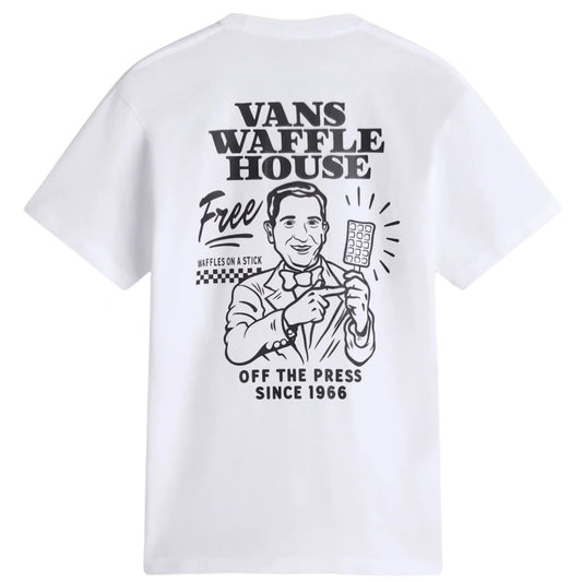 Maglietta Vans Death Grip SS Tee BIANCO