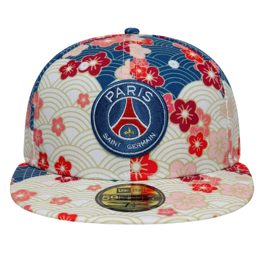 Cappello New Era 59Fifty Cherry Blossom PSG
