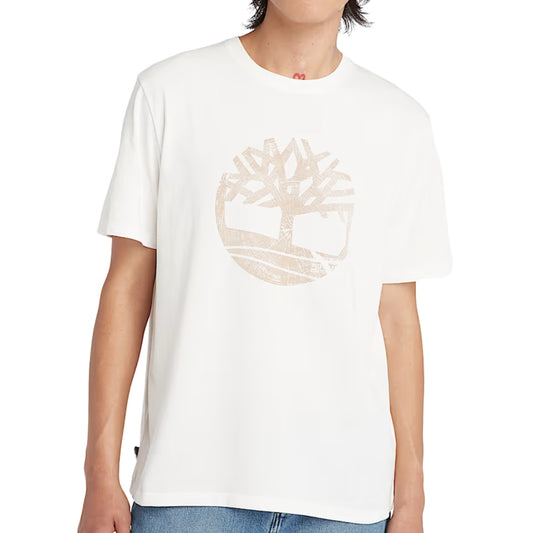 Maglietta Timberland Gargment Dye Logo Graphic