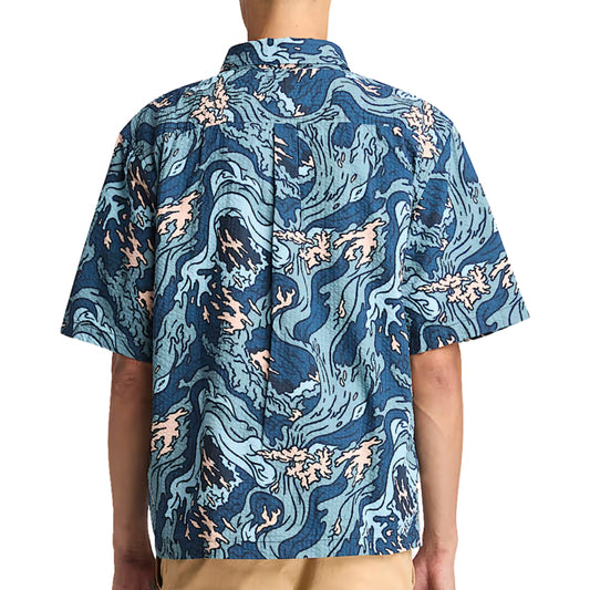 Camicia Timberland Seersucker Graphic Shirt