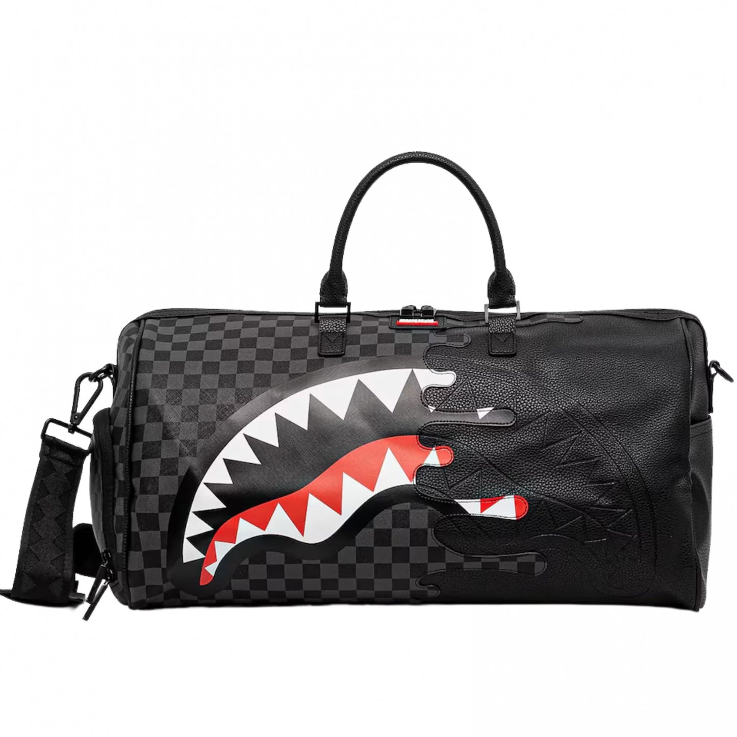 Borsone Sprayground Unfinished Shark Duffel