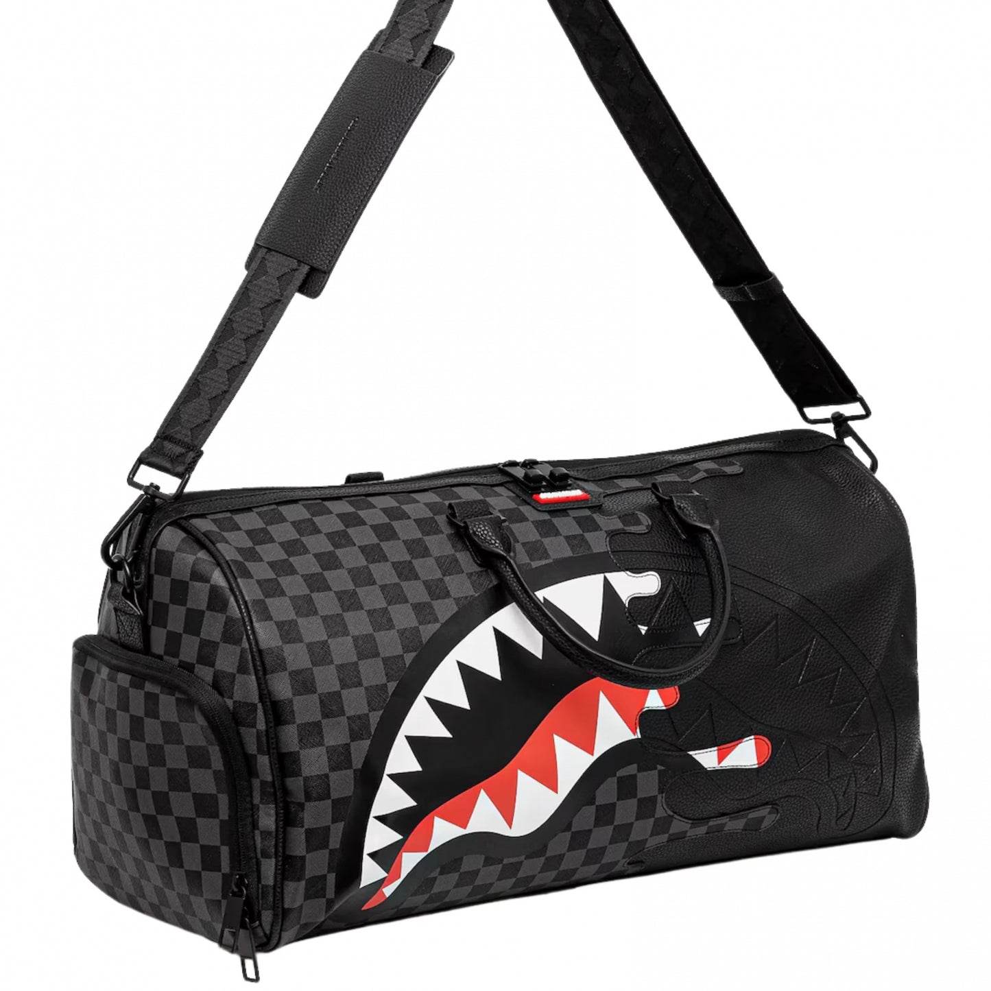 Borsone Sprayground Unfinished Shark Duffel