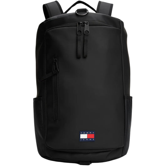 Zaino Tommy Jeans Elevated PU Multi Backpack NERO