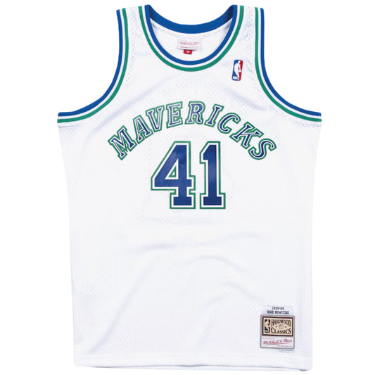 Canotta M&N Swingman Jersey Mavericks 1998 Dirk