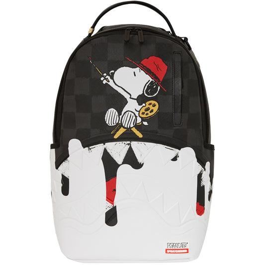 Zaino Sprayground Snoopy Painting Shark DLXSV Backpack
