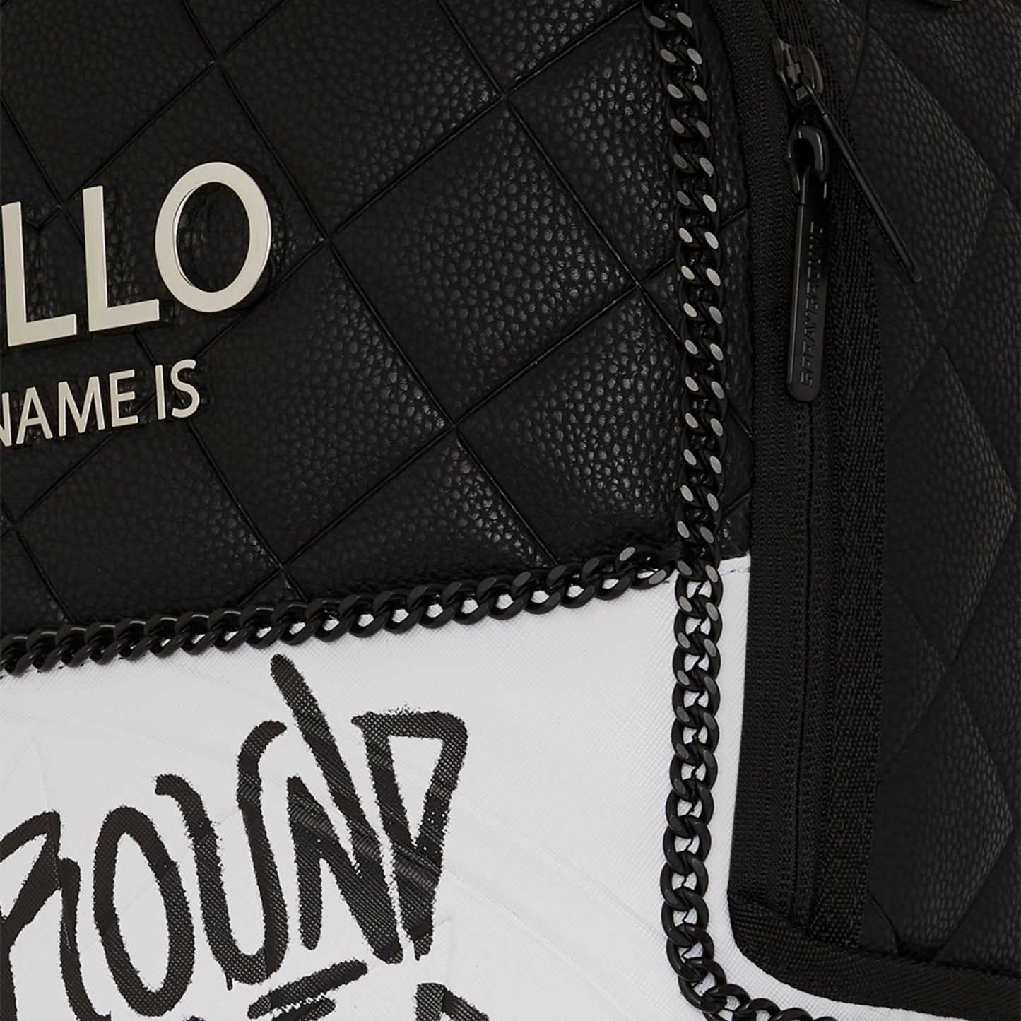 Zaino Sprayground Hello My Name Is 15 Years Quilte UNICO