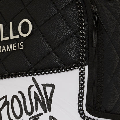 Zaino Sprayground Hello My Name Is 15 Years Quilte UNICO