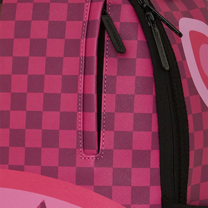 Zaino Sprayground Split Sip Pink Check DLXSV Backp UNICO